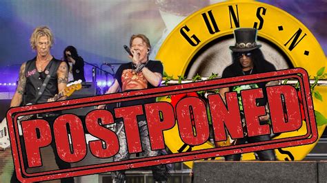 Fans disappointed as Guns N' Roses abruptly postpones St. Louis show